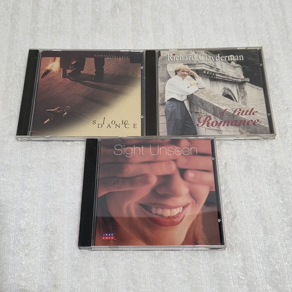 Three Romantic Music CDs (3)
